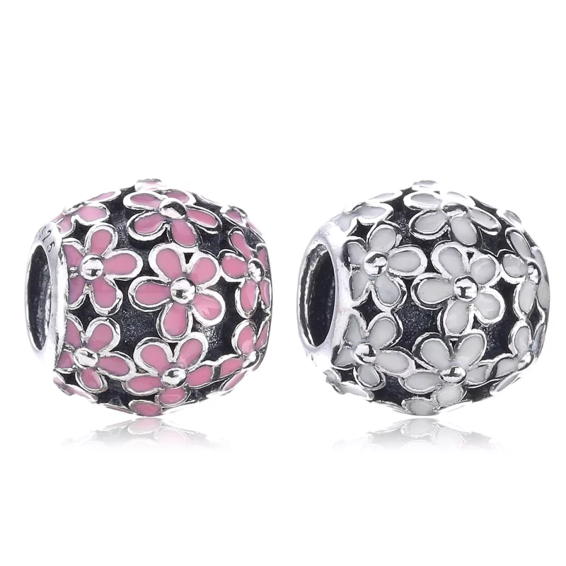 (imagen para) Charm en plata de ley Prado de la Margarita PANDORA - Ver 5
