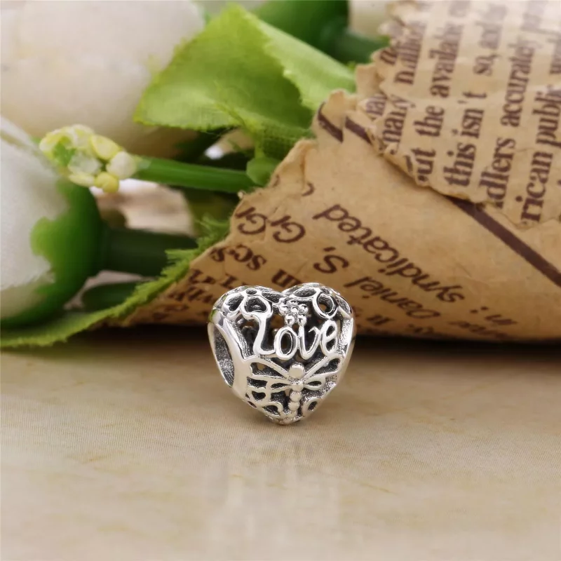 (imagen para) Charm en plata de ley Promesa de Primavera - PANDORA - Ver 2