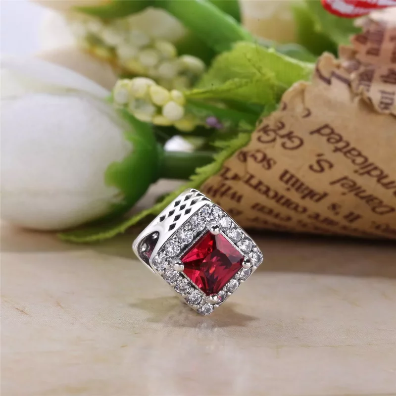 (imagen para) Charm en plata de ley Resplandor Geom&eacute;trico - PANDORA - Ver 2