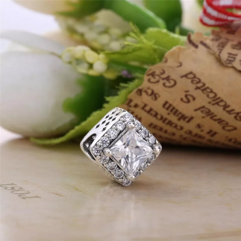 (imagen para) Charm en plata de ley Resplandor Geom&eacute;trico - PANDORA - Ver 3