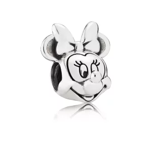 (imagen para) Charm en plata de ley Retrato Minnie - PANDORA
