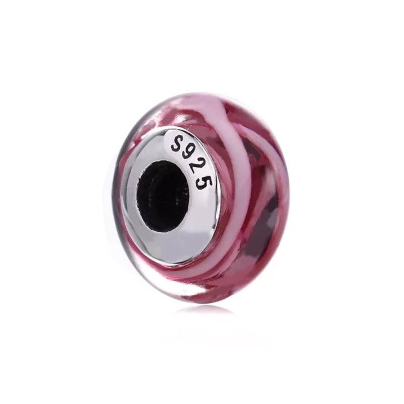 (imagen para) Charm en plata de ley Rosa fascinante PANDORA