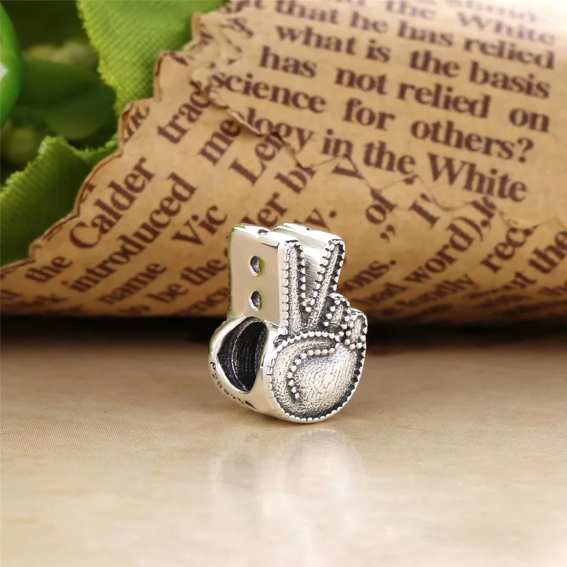 (imagen para) Charm en plata de ley S&iacute;mbolo de la Paz - PANDORA - Ver 3