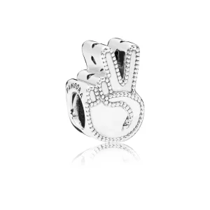 Charm en plata de ley Símbolo de la Paz - PANDORA (imagen para) Charm en plata de ley Símbolo de la Paz - PANDORA