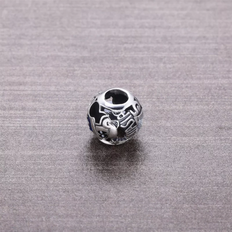 (imagen para) Charm en plata de ley Sorcerer Mickey Fantasia 75 Aniversario PANDORA - Ver 3