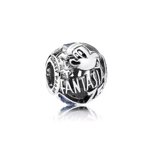 Charm en plata de ley Sorcerer Mickey Fantasia 75 Aniversario PANDORA (imagen para) Charm en plata de ley Sorcerer Mickey Fantasia 75 Aniversario PANDORA