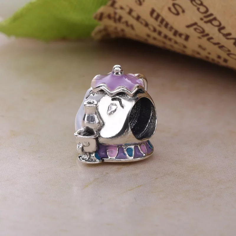 (imagen para) Charm en plata de ley Sra. Potts & Chip - PANDORA - Ver 3
