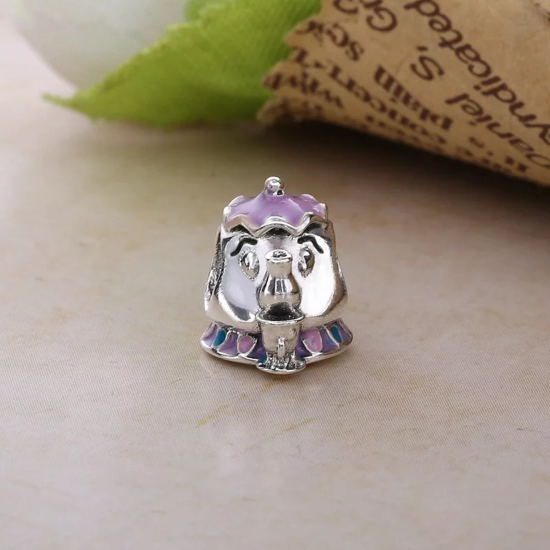 (imagen para) Charm en plata de ley Sra. Potts & Chip - PANDORA - Ver 4