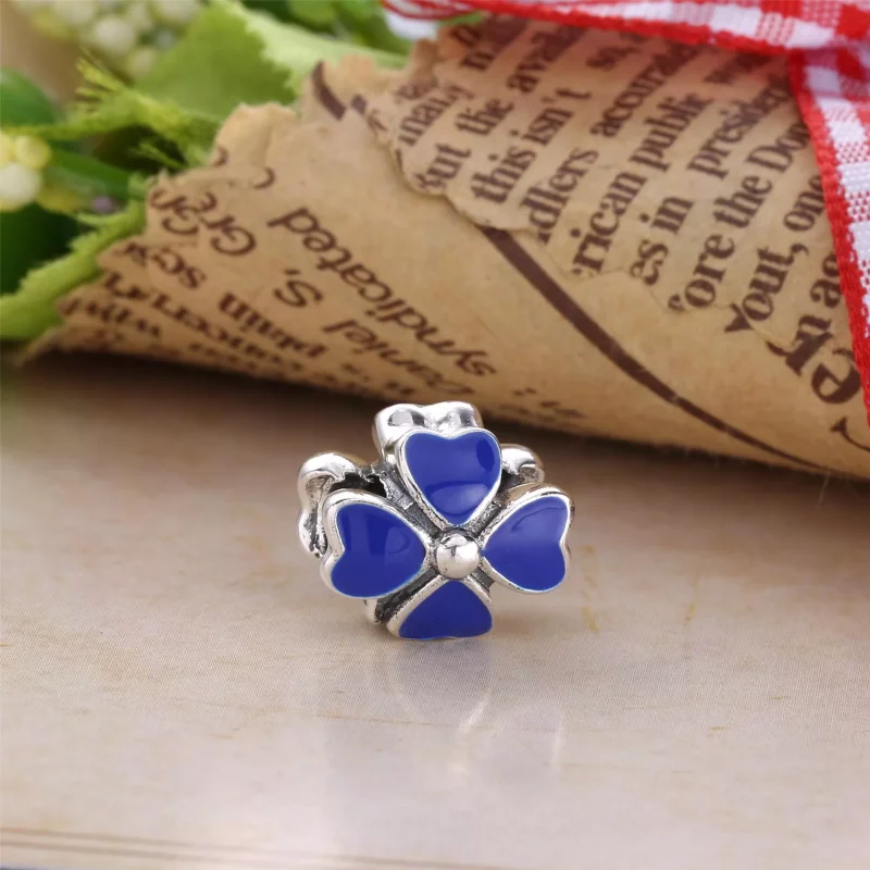 (imagen para) Charm en plata de ley Tr&eacute;bol PANDORA - Ver 2