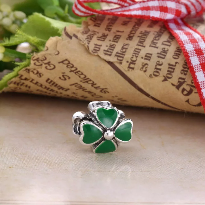 (imagen para) Charm en plata de ley Tr&eacute;bol PANDORA - Ver 3