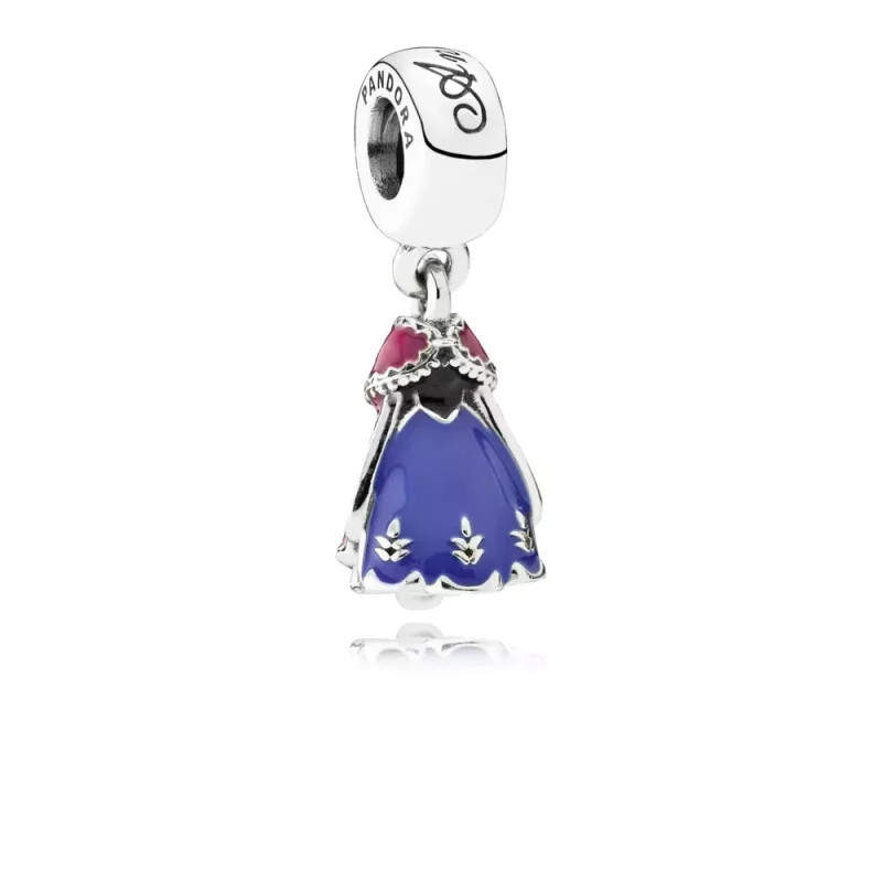 (imagen para) Charm en plata de ley Vestido de Anna - PANDORA