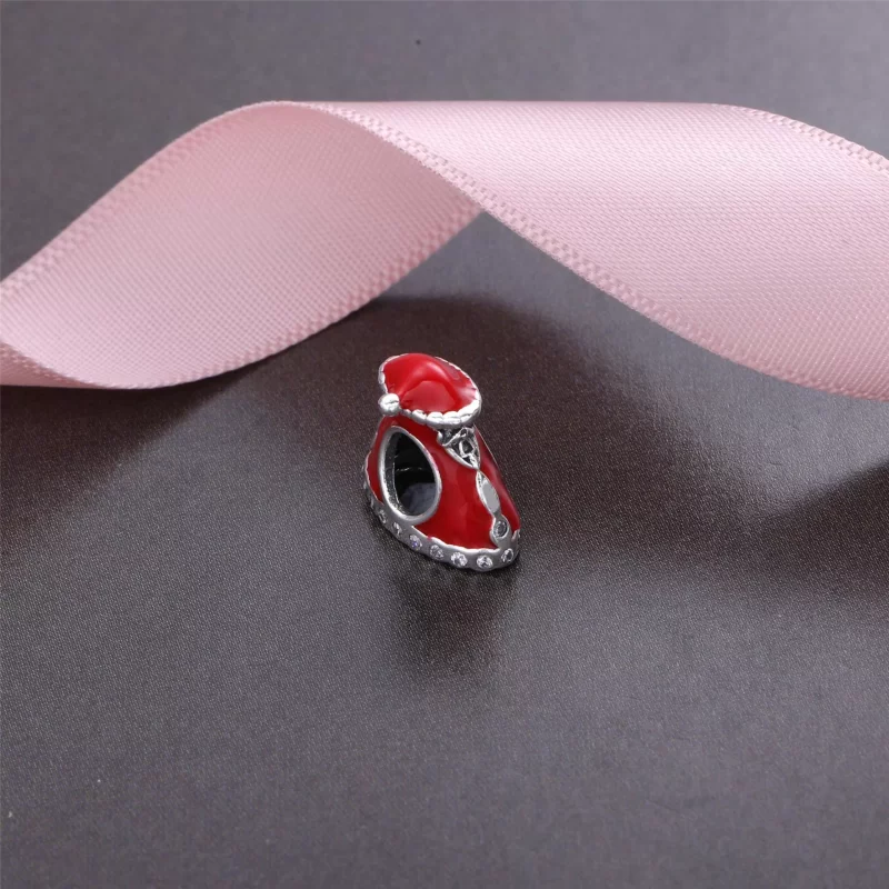 (imagen para) Charm en plata de ley Vestido de navidad PANDORA - Ver 2