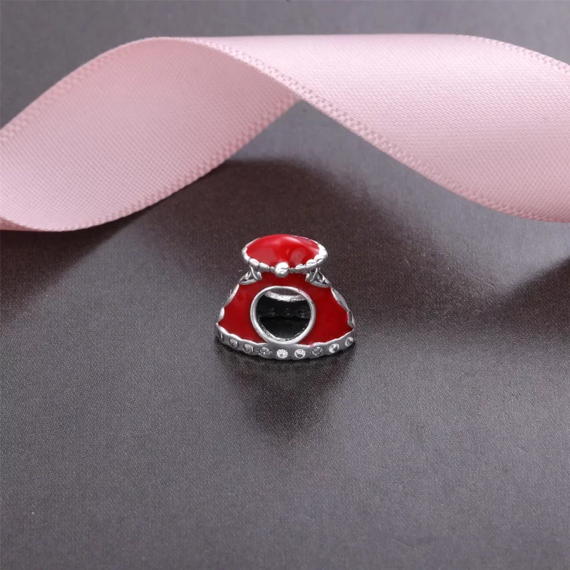 (imagen para) Charm en plata de ley Vestido de navidad PANDORA - Ver 3