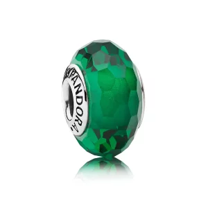 (imagen para) Charm Forestal cristal facetado verde 791619 Charms PANDORA