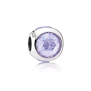 Charm Gota Radiante Lavanda - PANDORA (imagen para) Charm Gota Radiante Lavanda - PANDORA