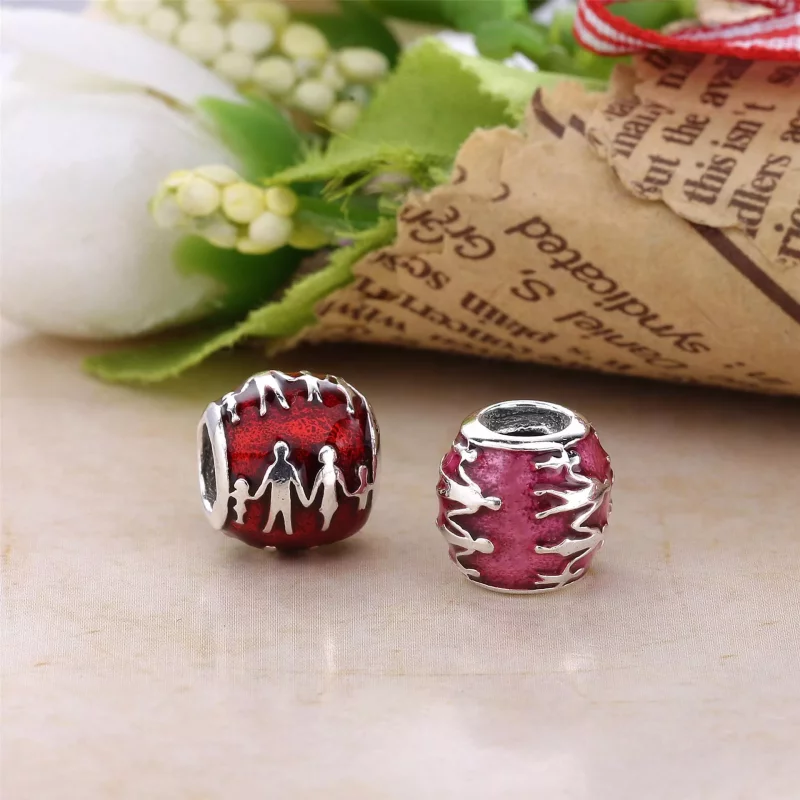 (imagen para) Charm Lazos Familiares 791399EN62 Charms PANDORA - Ver 4