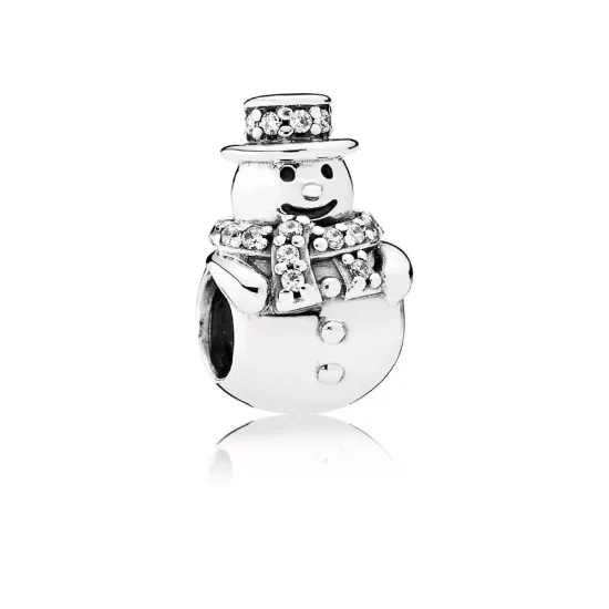 (imagen para) Charm Mu&ntilde;eco de Nieve - PANDORA