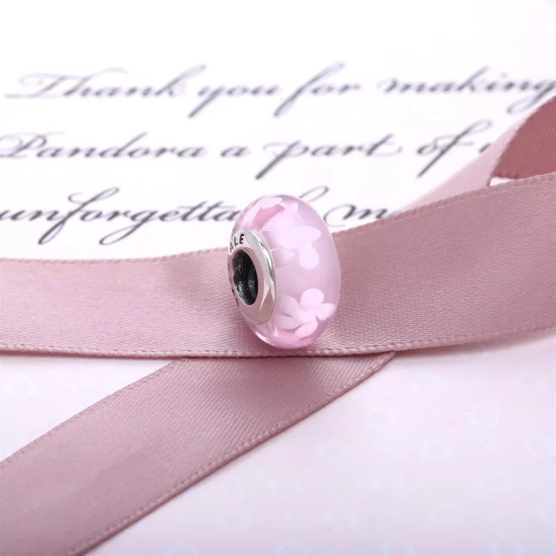 (imagen para) Charm Murano Rosas Nost&aacute;lgicas 791653 Charms PANDORA - Ver 3