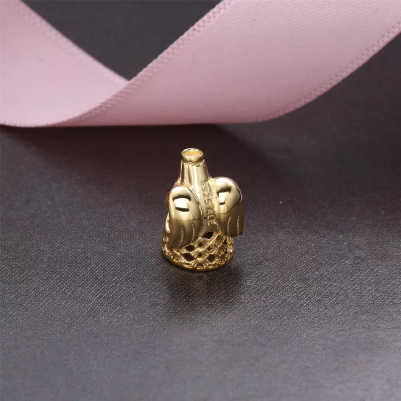 (imagen para) Charm &aacute;ngel Dorado PANDORA - Ver 3