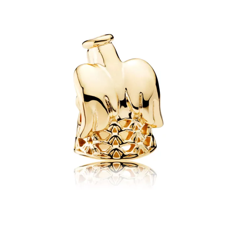 (imagen para) Charm &aacute;ngel Dorado PANDORA - Ver 4
