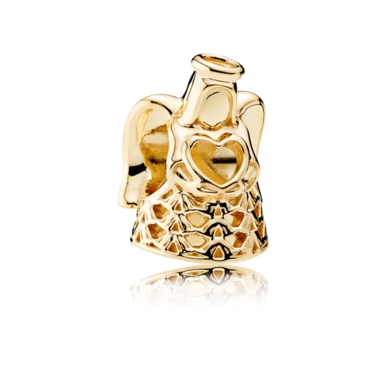 (imagen para) Charm &aacute;ngel Dorado PANDORA
