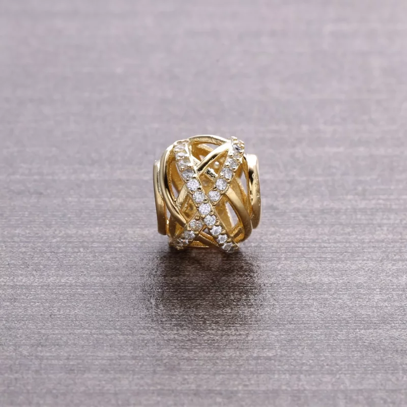 (imagen para) Charm openwork abstracto - PANDORA - Ver 3