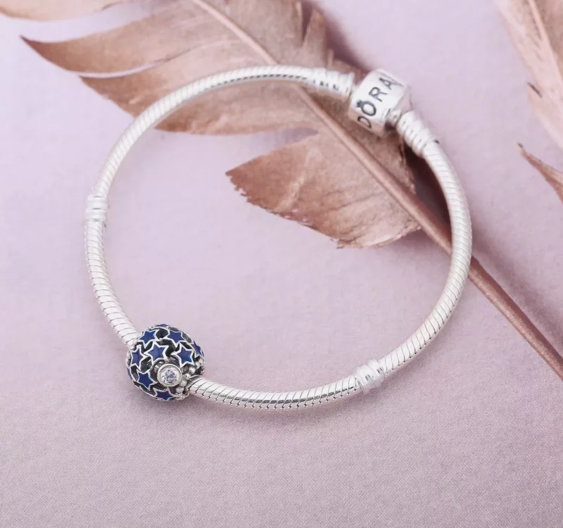 (imagen para) Charm Openwork cielo nocturno - PANDORA - Ver 2