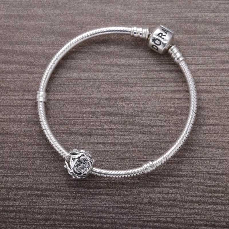 (imagen para) Charm Openwork Flor M&iacute;stica en Pav&eacute; - PANDORA - Ver 3