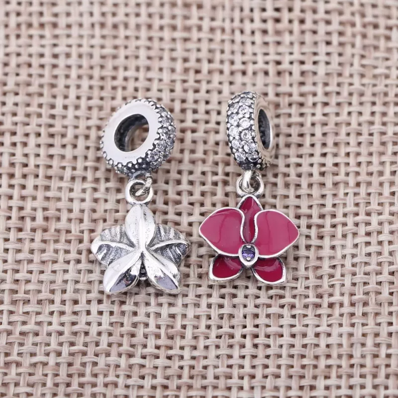 (imagen para) Charm Orqu&iacute;dea PANDORA - Ver 2