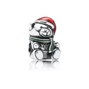 Charm Oso de peluche de Navidad PANDORA (imagen para) Charm Oso de peluche de Navidad PANDORA