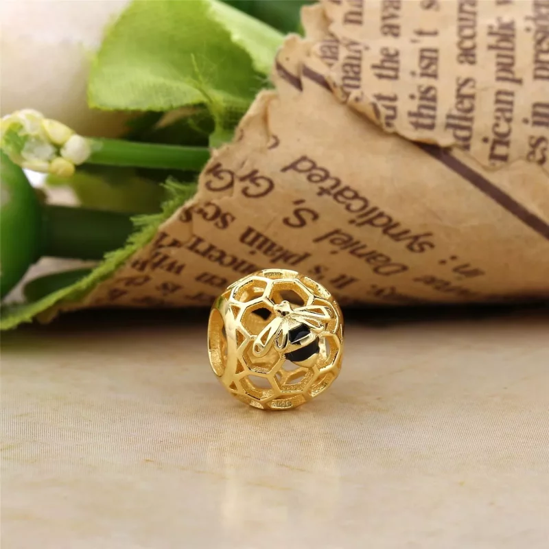 (imagen para) Charm en PANDORA Shine Abeja - Ver 2