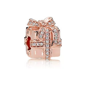 (imagen para) Charm PANDORA Rose Sorpresa Brillante