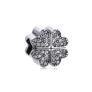 Charm en plata de ley Trébol PANDORA (imagen para) Charm en plata de ley Trébol PANDORA