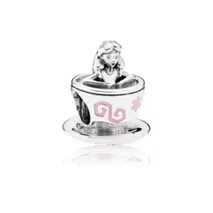 (imagen para) Charm Parques de Disney Alice in Wonderland Teacup PANDORA