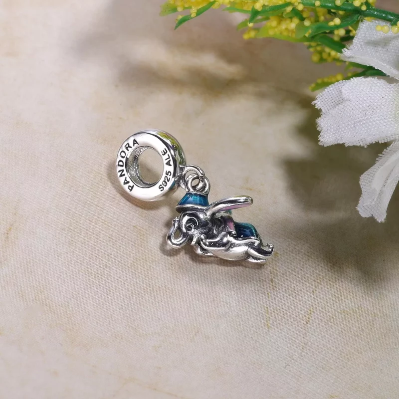 (imagen para) Charm Parques de Disney Flying Dumbo PANDORA - Ver 3