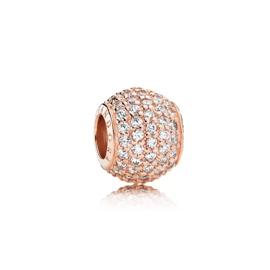 (imagen para) Charm Pav&eacute; Transparente PANDORA Rose