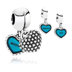 (imagen para) Charm Pedazo de mi coraz&oacute;n hijo PANDORA