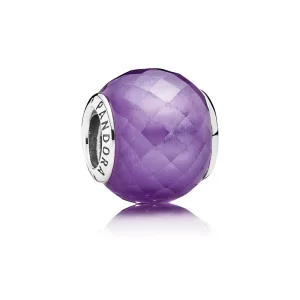 (imagen para) Charm peque&ntilde;o facetado morado - PANDORA