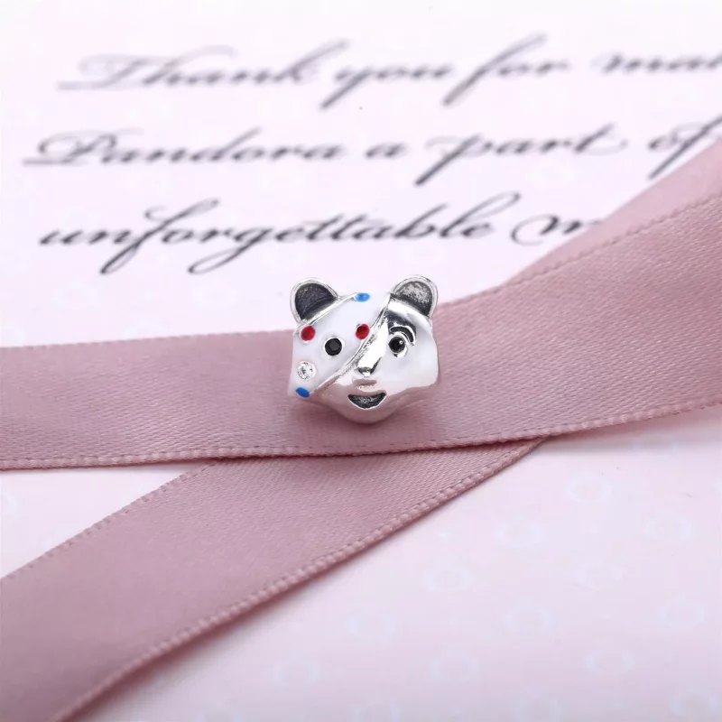 (imagen para) Charm Pudsey Oso Plata PANDORA - Ver 2