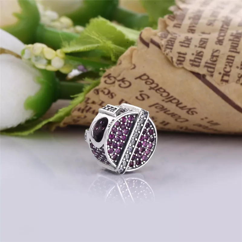 (imagen para) Charm Regalo Brillante Rojo - PANDORA - Ver 3