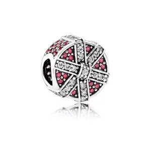 Charm Regalo Brillante Rojo - PANDORA (imagen para) Charm Regalo Brillante Rojo - PANDORA