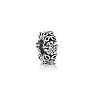 (imagen para) Charm separador Flor del bosque brillante - PANDORA