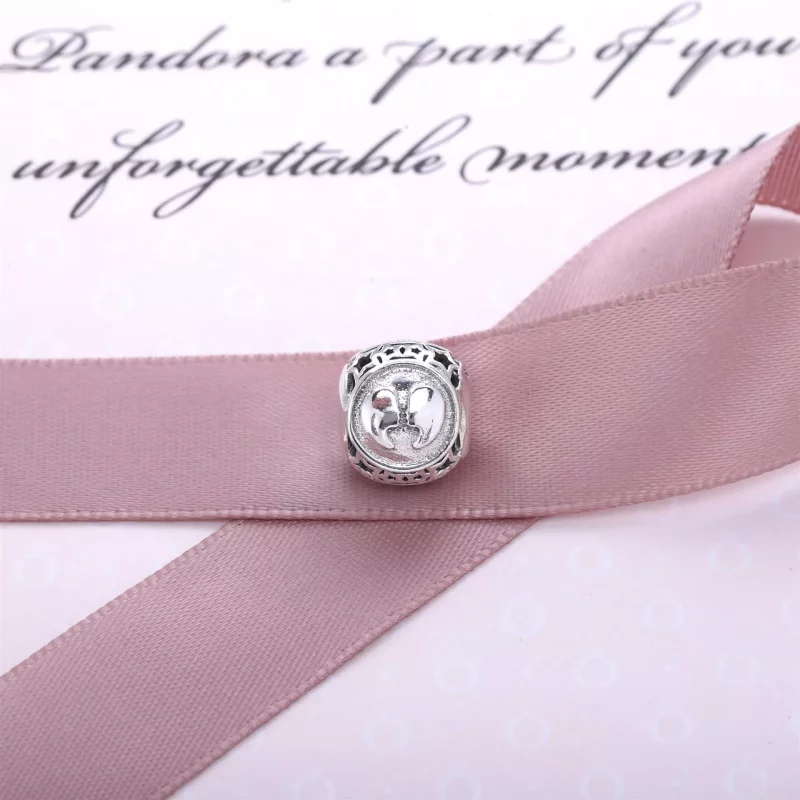 (imagen para) Charm Signo G&eacute;minis con estrellas - PANDORA - Ver 3