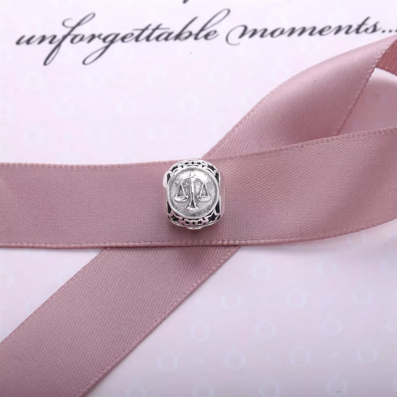 (imagen para) Charm Signo Libra con estrellas - PANDORA - Ver 3
