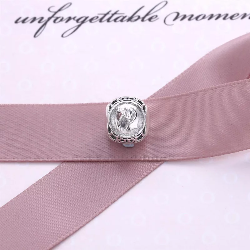 (imagen para) Charm Signo Piscis con estrellas - PANDORA - Ver 3