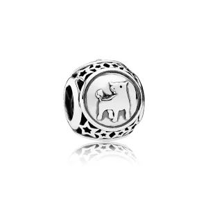 Charm Signo Tauro con estrellas - PANDORA (imagen para) Charm Signo Tauro con estrellas - PANDORA