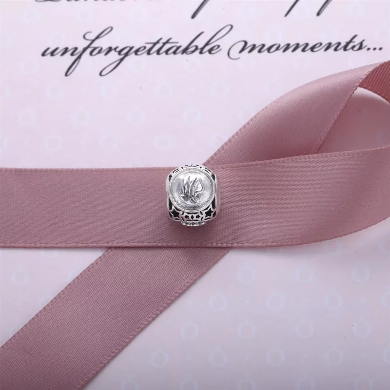 (imagen para) Charm Signo Virgo con estrellas - PANDORA - Ver 3