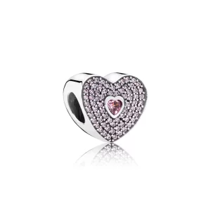 Charm Sweetheart 791555CZS Charms PANDORA (imagen para) Charm Sweetheart 791555CZS Charms PANDORA