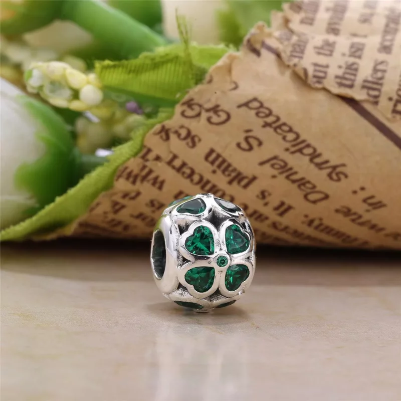 (imagen para) Charm Tr&eacute;bol verde de la suerte - PANDORA - Ver 4