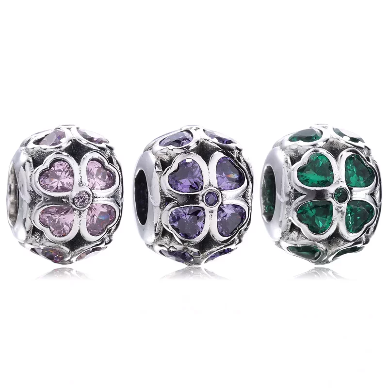 (imagen para) Charm Tr&eacute;bol verde de la suerte - PANDORA - Ver 5